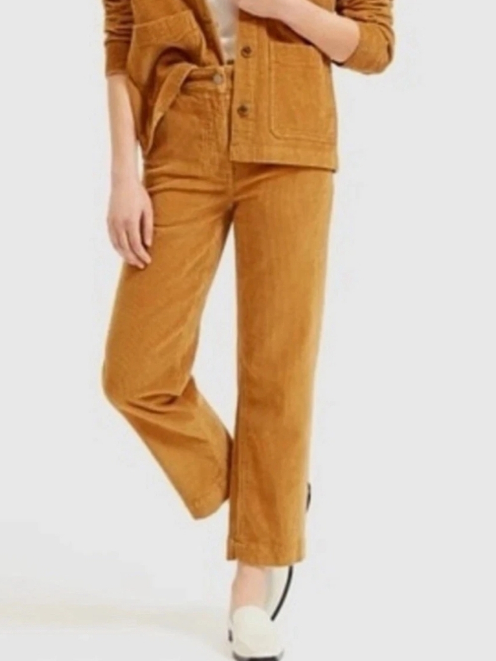Everlane Straight Leg Corduroy‎ Crop